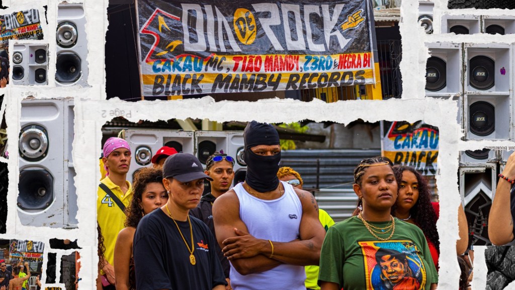 Tião Mamb4, Vitor Z3ro, Negrabi e MC Cakau unem rap, funk e tecnomelody em ‘Dia de Rock’; ouça e veja o&nbsp;videoclipe!