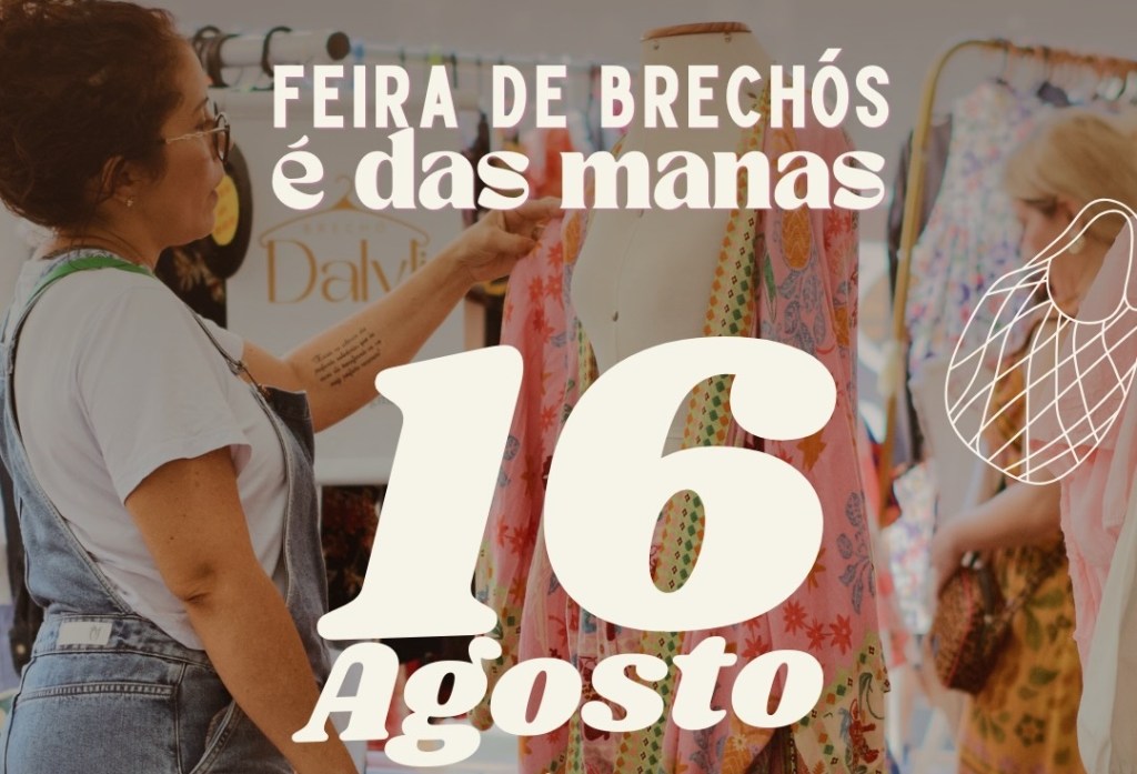 Feira ‘É das Manas’ será realizada nos próximos domingos e contará com brechós, oficina de aquarela e música na Casa da Linguagem, em&nbsp;Belém